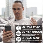 Professional Grade Lavalier Clip On Microphone - Lav Mic for Camera Phone iPhone GoPro Video Recording ASMR - Small Noise Cancelling 3.5mm Tiny Shirt Microphone with Easy Clip On System Professional Grade Lavalier Clip On Microphone - Lav Mic for Camera Phone iPhone GoPro Video Recording ASMR - Small Noise Cancelling 3.5mm Tiny Shirt Microphone with Easy Clip On System